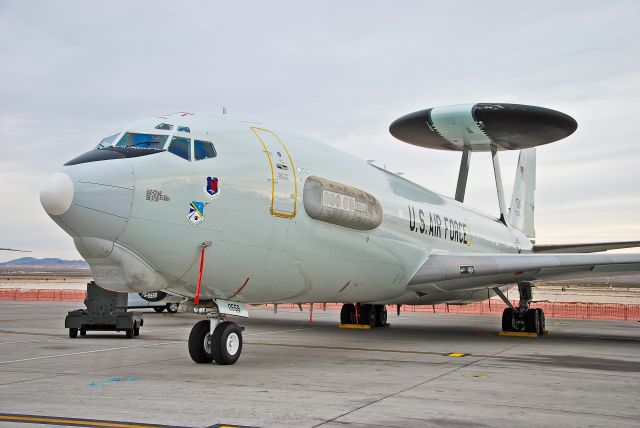 75-0559 — - U.S. Air Force E-3B Serial No. 75-0559 - Tinker Air Force Base, Oklahoma. - Aviation Nation 2011 Nellis Afb Airport (Las Vegas, NV) KLSV / LSV  November 13, 2011 TDelCoro