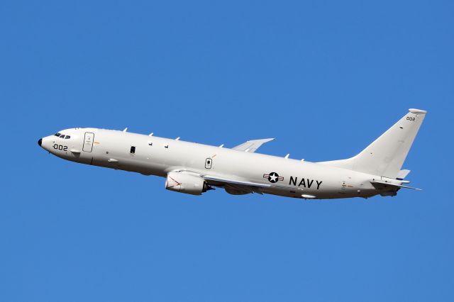 Boeing 737-800 (16-9002) - US Navy P-8A Poseidon Registration 169002 MSN 44943 Line 5740 performing Touch and Go's and Jacksonville International Airport on December 12th, 2017.