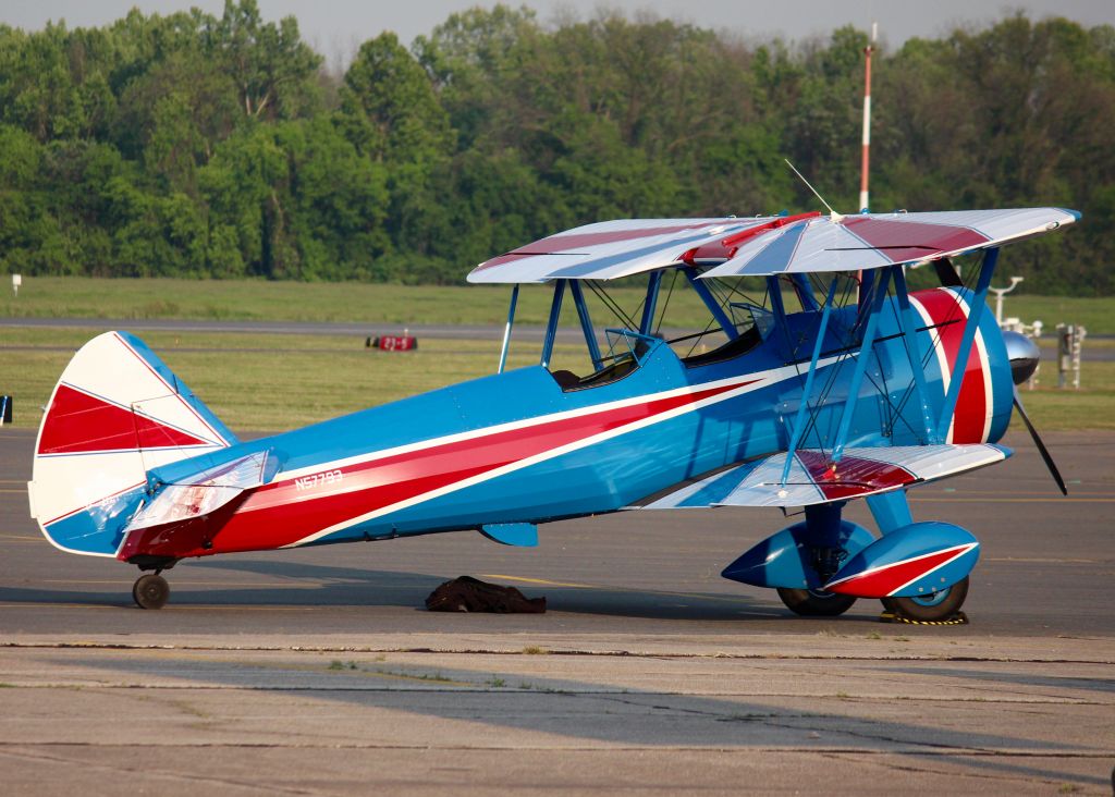 Boeing PT-17 Kaydet (N57793) - At Downtown Shreveport. 1941 Boeing A75N1(PT17)