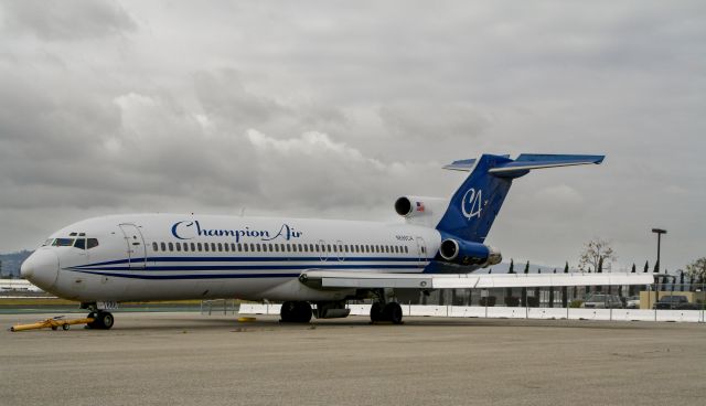 Boeing 727-100 (N686CA) - Champion Airline - Built 1980, picture taken at KBUR airport.