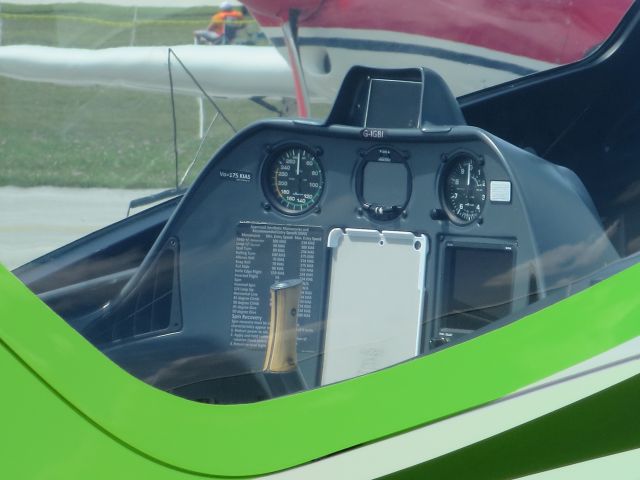 G-IGBI — - Rear Cockpit of Game Bird 1