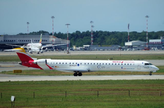 Canadair Regional Jet CRJ-100 (EC-MSL) - MALPENSA - BILBAO.  /  FLIGHT CHARTER.