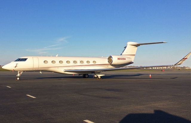 Gulfstream Aerospace Gulfstream G650 (N652BA) - 1st ever upload of N652BA on FlightAware.Com Bank of America