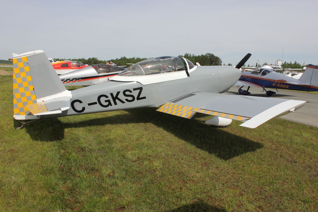 Vans RV-8 (C-GKSZ) - C-GKSZ Van'S RV-8 RVA Aéroport de Sherbrooke QC. CYSC 16-06-2018.
