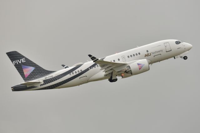 9H-FIVE — - 04-28-23. Bon Voyage on your delivery flight to ZRH-MLA