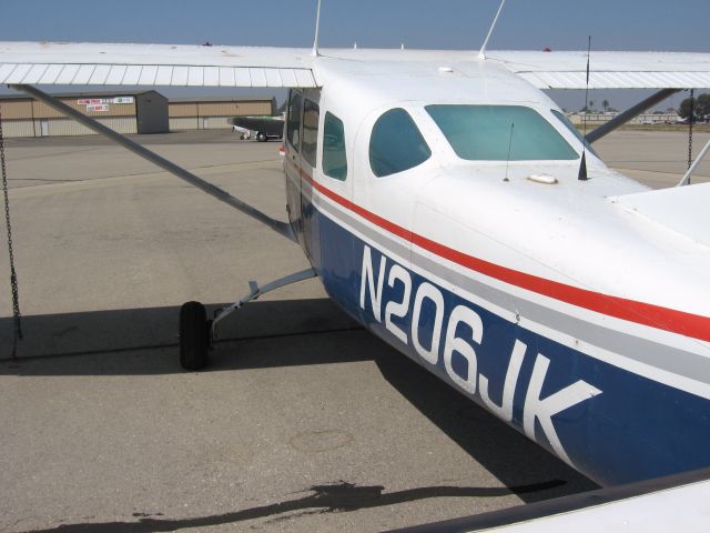 Cessna 206 Stationair (N206JK) - PARKED AT FULLERTON