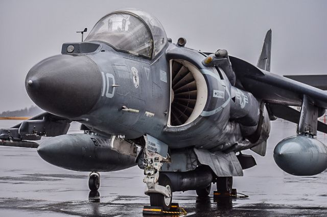 — — - Harrier jet needing maintenance at Mcghee Tyson.