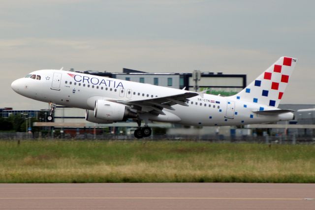 Airbus A319 (9A-CTN) - Airborne off rwy 27R on 10-Jul-21 operating flight CTN491 to LDSP.