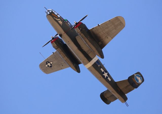 North American TB-25 Mitchell (N3476G) - Collings Foundation "Wings of Freedom Tour," 9 Apr 16, at Marana Regional Airport, AZ.  B-25J-15-KC, Tondelayo, NL3476G