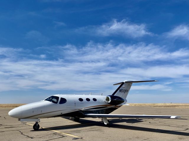 N510FF — - After refueling in Pampa.