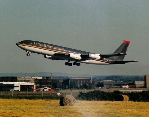 Boeing 707-100 (JY-AJM) - Shannon 1995. 