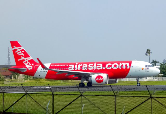 Airbus A320neo (9M-AGB) - Ready for departure to KUL from BDO