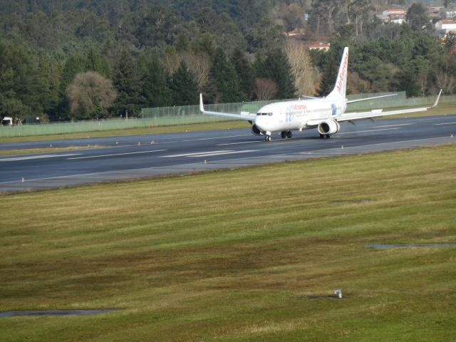 Boeing 737-800 (EC-LTM) - EC-LTM landed at LEVX from LEMD, on 29-12-2020