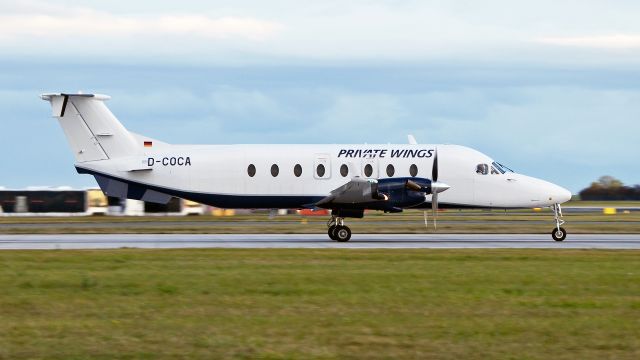 Beechcraft 1900 (D-COCA) - Beech 1900D, Private Wings, JW81 Prague (PRG) - Braunschweig (BWE), Nov 5, 2023