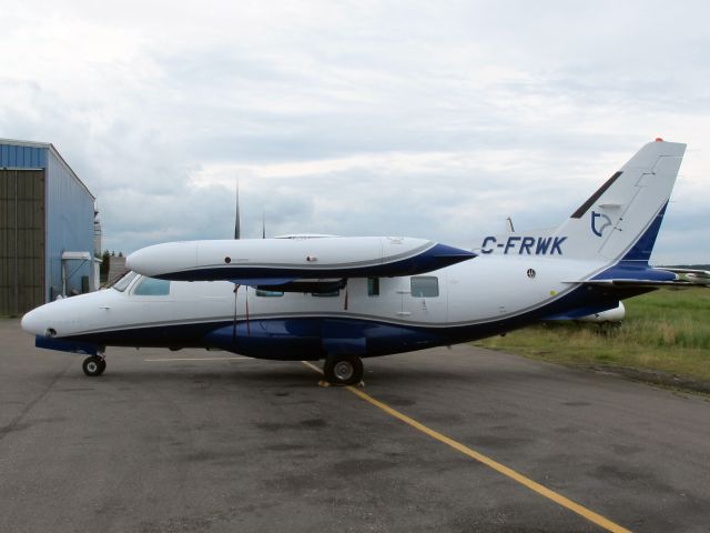 Mitsubishi MU-2 (C-FRWK) - A fast aircraft.