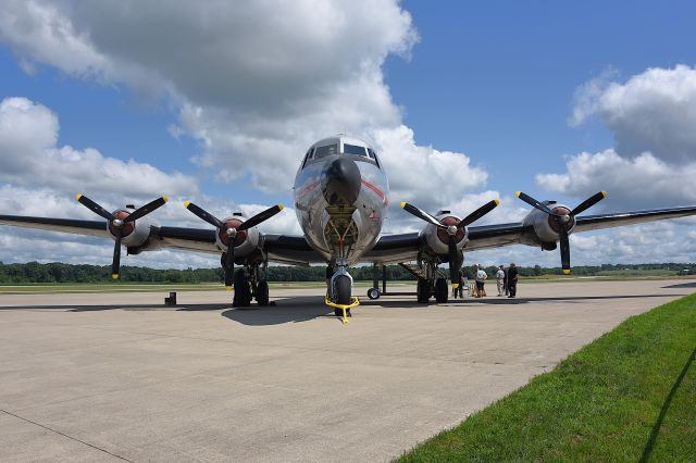 Douglas C-54 Skymaster (N500EJ) - Berlin Airlift Historical Society. Orginally built as a C-54D, in Chicago Orchard Field in 1945. MSN 43-17228. Converted to DC-4 in 2016.