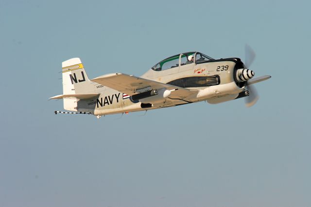 — — - Navy T-28 at EAA Airventure 2011