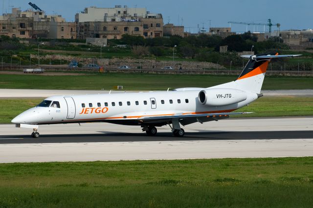 Embraer ERJ-135 (VH-JTG) - FERRY FLIGHT FROM NASHVILLE TO AUSTRALIA VIA LMML