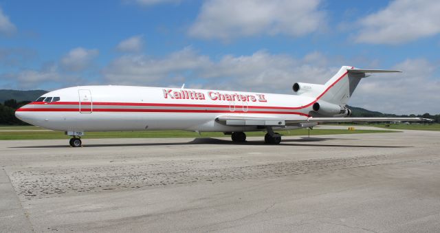 BOEING 727-200 (N720CK) - A Kalitta Charters II Boeing 727-200 on the ramp at Anniston Regional Airport, AL - August 16, 2017.