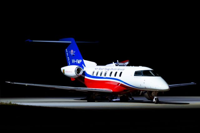 Pilatus PC-24 (VH-FMP) - FMP being unloaded.