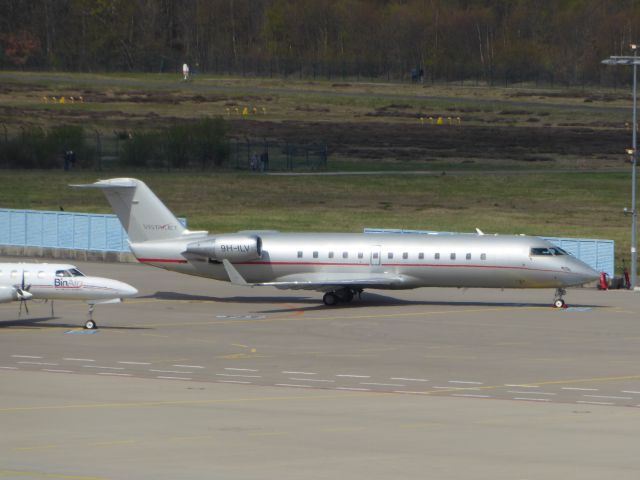 Canadair Regional Jet CRJ-200 (9H-ILV) - CL-600-2B19 9H-ILV at terminal position. CGN, 17.04.2016.