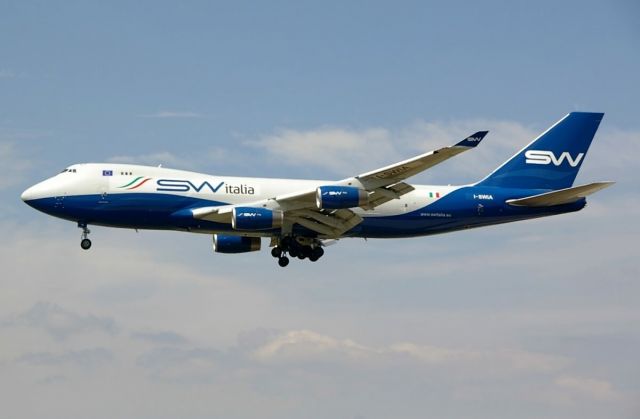 Boeing 747-400 (I-SWIA)