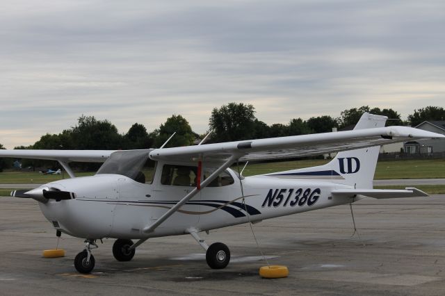 Cessna Skyhawk (N5138G) - Parked at a tie-down at 1C5.