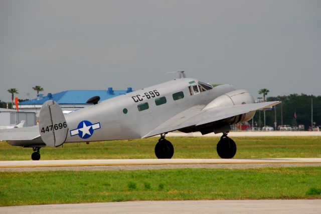 Beechcraft 18 (N7381C) - 2013 Sun n Fun Parade of Planes