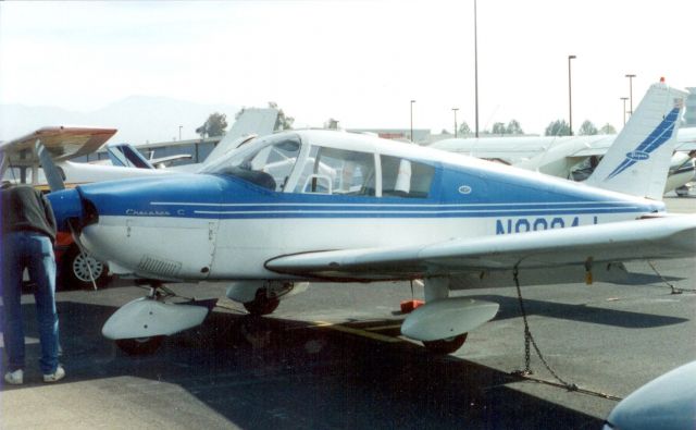 Piper Cherokee (N8824J) - Pre-flight at KCCR