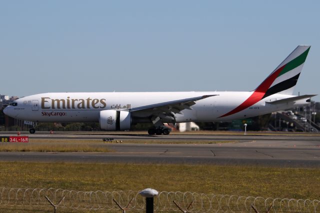 Boeing 777-200 (A6-EFK) - on 13 August 2019