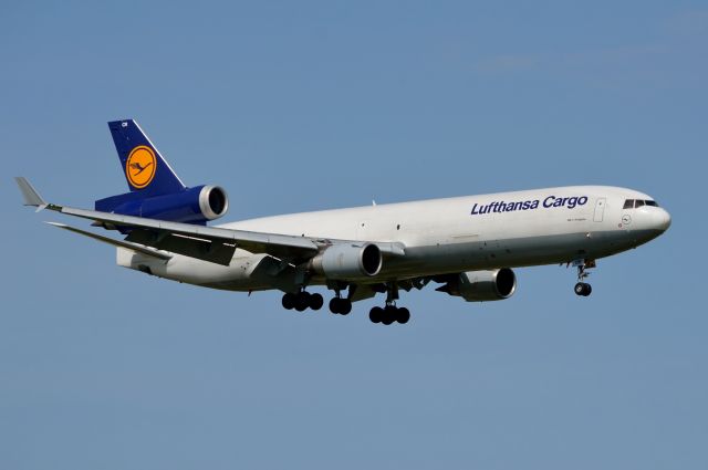 Boeing MD-11 (D-ALCR) - Arriving DFW 05122013