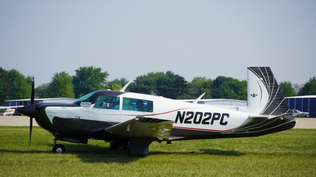 Mooney M-20 (N202PC) - OSH21 7/24/21