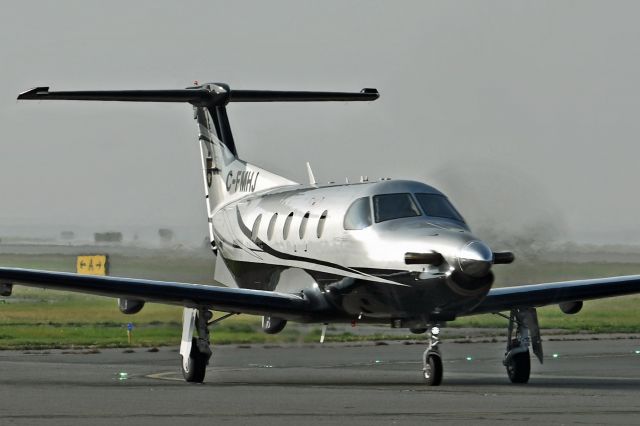 Pilatus PC-12 (C-FMHJ) - YVR was blanketed with forest fire smoke