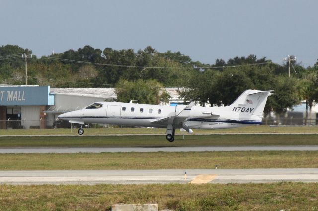 Learjet 31 (N70AY) - Learjet 31 (N70AY) arrives at Sarasota-Bradenton International Airport