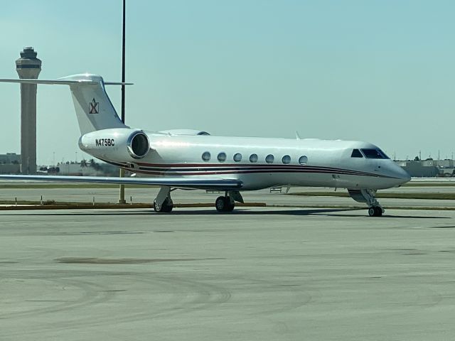 Gulfstream Aerospace Gulfstream V (N475BC) - On the ramp at Signature