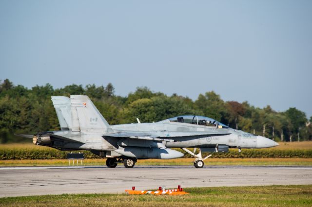 McDonnell Douglas FA-18 Hornet (18-8938) - A Royal Canadian Air Force CF-18 (CF-188) at Airshow London 2017 at CYXU.