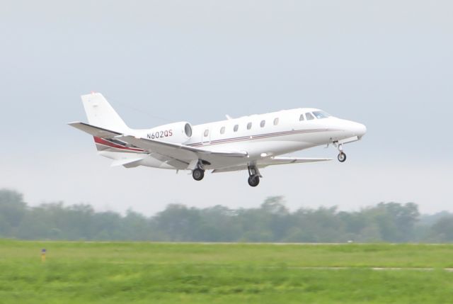 Cessna Citation Excel/XLS (N602QS) - ExecJet 602 departs runway 4 at KLEX on the way to Westchester County, NY KHPN