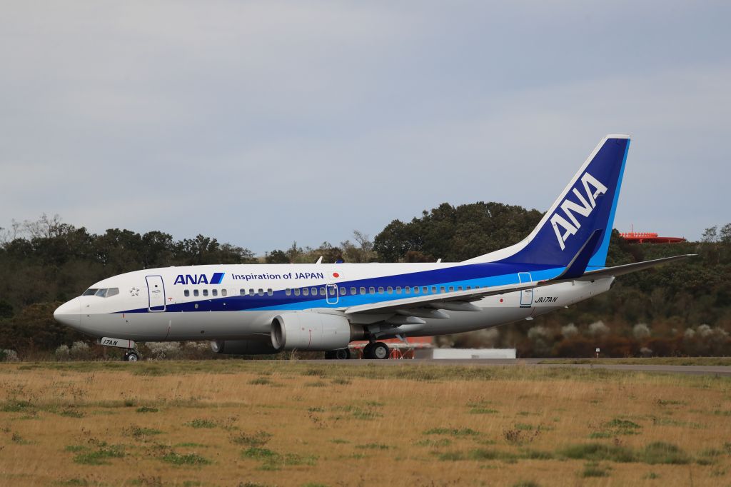 Boeing 737-700 (JA17AN) - September 8th 2018:HKD-NGO.