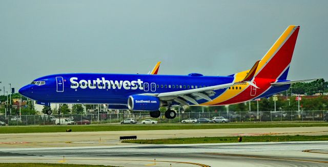 Boeing 737-800 (N8668A) - N8668A Southwest Airlines Boeing 737-8H4 Serial Number 36903 - Chicago Midway International Airport (IATA: MDW, ICAO: KMDW, FAA LID: MDWbr /Photo: TDelCorobr /July 12, 2018