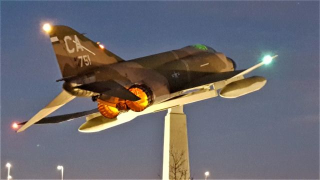 McDonnell Douglas F-4 Phantom 2 — - Captain Lance Sijan memorial F-4 Phantom at General Mitchell Field