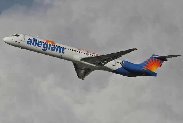 McDonnell Douglas MD-83 (N884GA) - Taking off from the LAX.