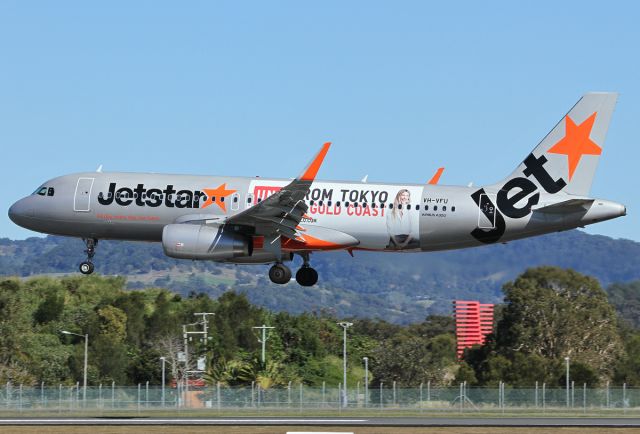 Airbus A320 (VH-VFU)