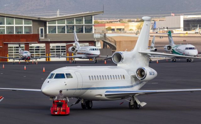 Dassault Falcon 7X (N473K) - Spotted at KSDL on January 22, 2021
