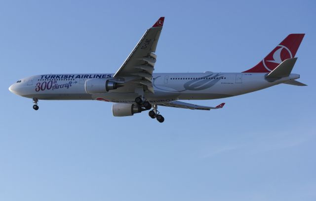 Airbus A330-300 (TC-LNC) - NEW special livery for Turkish. 