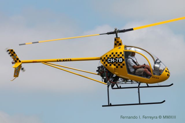 HELI-SPORT Kompress (LVX413) - Cicaré Helicópteros CH-7. EAA Argentina Chapter 722