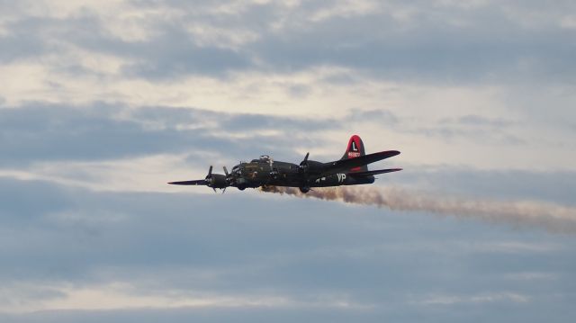 Boeing B-17 Flying Fortress (N7227C) - B17 Fly by, Historic Aviation Airshow, July 2, 2021, Tyler, Texas