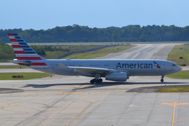 Airbus A330-200 (N287AY) - Taxiing at KCLT - 9/28/19