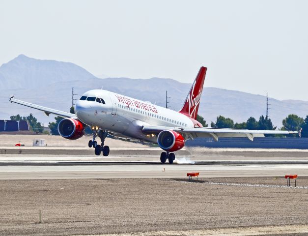 Airbus A320 (N846VA) - N846VA Virgin America Airbus A320-214 C/N 4894 "glitter girl"br /br /- Las Vegas - McCarran International (LAS / KLAS)br /USA - Nevada, May 25, 2012br /Photo: Tomás Del Coro