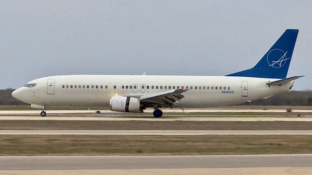 BOEING 737-400 (N440US) - Taken on February 15, 2024br /br /WQ9819 from DAL