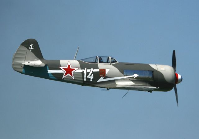 F-AZNN — - Yak 11 , La Ferté-Alais Airfield (LFFQ) Air Show (Le Temps Des Hélices) in may 2012